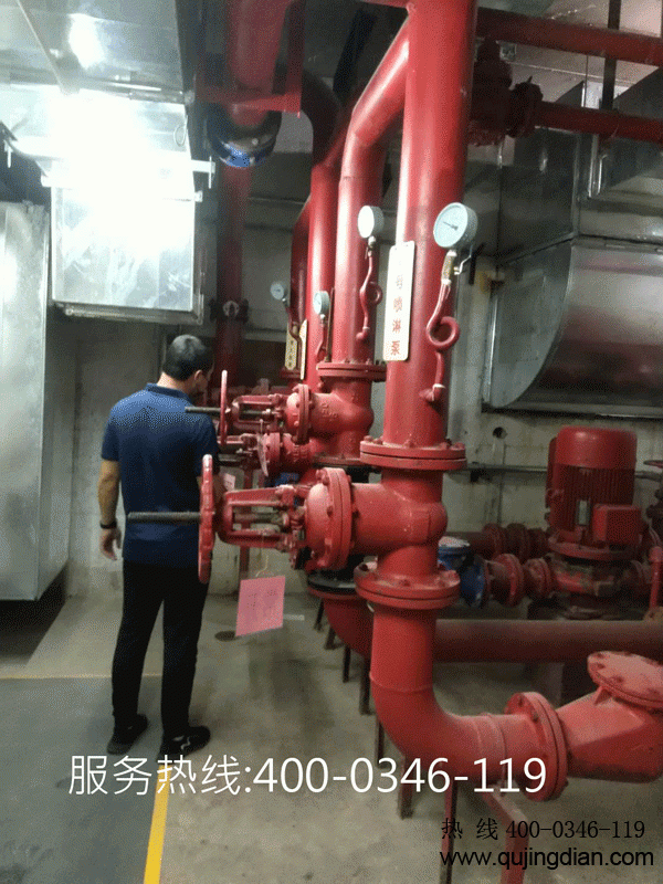 消防維保公司對水泵恒壓泵控制柜聯(lián)動柜維保項(xiàng)目